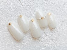 リーチェ ビューティアンドネイルサロン 大名店(Beauty&Nail Salon)/simple art ¥8200