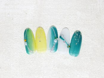 ティーエヌ 名古屋矢場町店/7月キャンペーンネイル＊¥5,990
