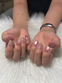 マグネット×フラッシュネイル
