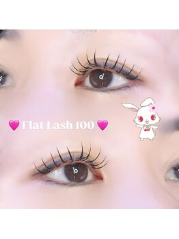 ビュー(V.I.E.W)/Flat Lash 100本 ♪