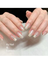 ホワイトパールネイル