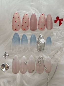 ラボーテ 月が丘店(La beaute)の写真/定額デザイン￥4,500～/カラーや配置のご変更可能◎最新の流行や季節に合わせたデザインを多数ご用意♪