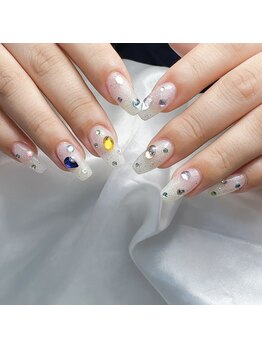 アートネイル ギャラリー(Art nail Gallery)/宝石ネイル