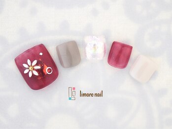 リモアネイル(limore nail)/【フット】フラワー☆