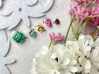 ネイルサロン&スクール ジーナ(GINA)/手書きアートネイル