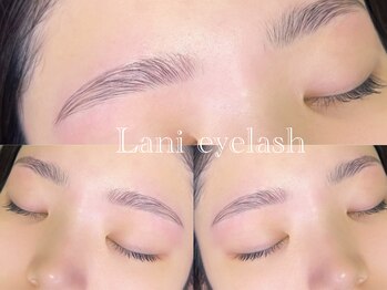 ラニ 銀座(Lani)/アイブロウWax＋間引き