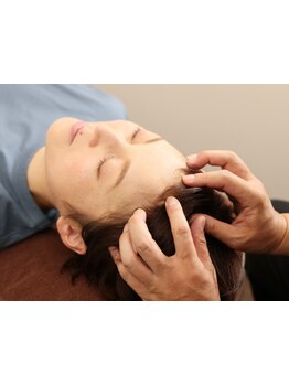 ヘッドスパで癒されたい