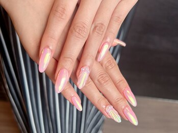 ひまりネイル(ひまりnail)/オーロラネイル/マーメイド