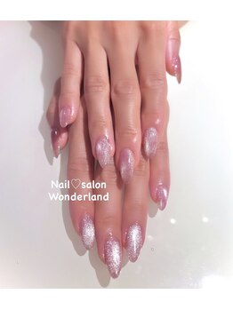 お客様ネイルワンカラー♪♪