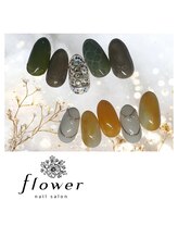 フラワーネイルサロン(flower)/シンプルデザイン¥6500