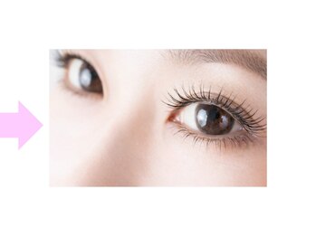 クロム アイプラス 狭山 入曽店(CHROM eye+)/長さはあるけどバラツくまつ毛へ