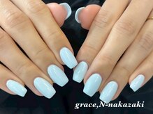グレースドットエヌ ナカザキ 梅田中崎町店(grace.N-nakazaki)/simple nail