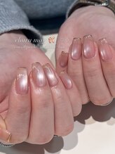 ノラ シブヤ(NORA SHIBUYA)/マグネットネイルフレンチネイル