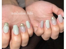 ネイルサロン ビビ(bibi)/ミラーネイル