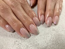 キキネイル 二子玉川(kikinail)/大人ベージュネイル／上品ネイル