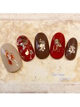 ネイルサロン クイル(QUILL)/９月テラコッタ（３）