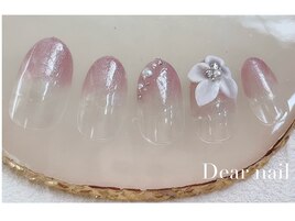 ワンポイント3Dフラワー