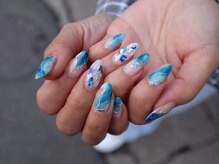 ブラックボックス(Black Box.)/夏ネイル【yukari】