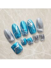 ベーシック ネイルウィザードアカデミー 麻布十番店(Basic×NailWizardAcademy)/5月【毎月厳選トレンド4種】