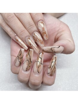 リリックネイル 本八幡店(LyricNail)/スカルプ+ニュアンスデザイン