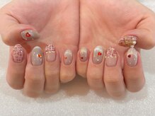 アルティノ ネイル ガーデン(altino nail garden)/ガーリー/ツイード/マグネット