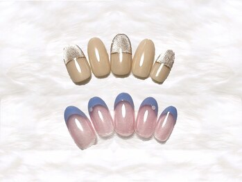 ラ ルナ ディ ロサ(la Luna di Rosa)の写真/《Life styleに合わせたdesignをご提案》家事や仕事で忙しくても上品な指先でお洒落を楽しみたい方に…*