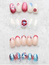 セラピッシュネイル (therapish nail)/万博ネイル　￥8500＋Tax