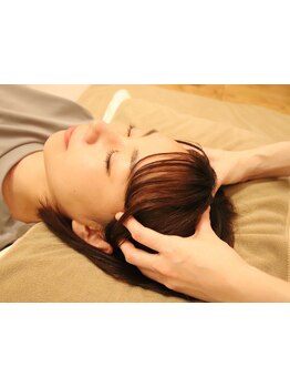 ヘッドスパで癒されたい