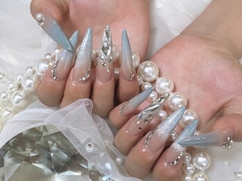 リンネイル 新大久保店(Rin Nail)/#待ち込みデザインOK　#付け放題
