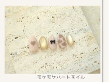 プレンティー 北千住西口店(plenty)/モケモケハートネイル