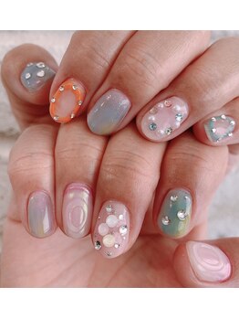 ヘアーサロンブラン(Hair Salon Blanc)/ゆめかわネイル★