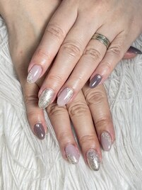 ツイードネイル