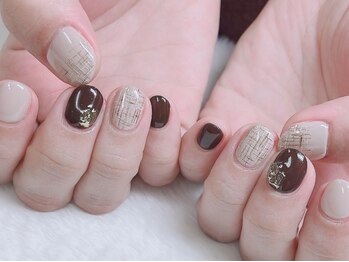 トイロ 西院店(TOIRO)/みさと/ブラウン×ツイード