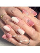 ジェルメ(germer)/ぷっくりハートがアクセントに！