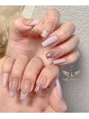 Pink Nails