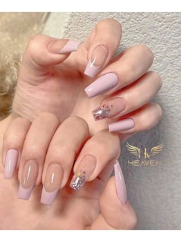 ヘブン ネイル 鶯谷(HEAVEN Nail)/Pink Nails