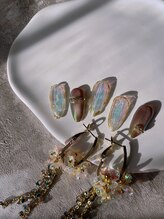 マリネ(marine)/オーロラネイル