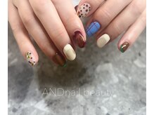 アンドネイル ビューティー(AND nail,beauty)/冬ネイル/ニュアンス/藤沢