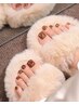 【夏限定】フット10本クラックネイル ¥7680