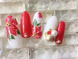 大人クリスマスネイル☆