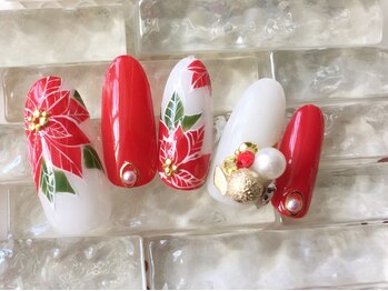 ネイリックス 栄ガスビル(NAILX)/大人クリスマスネイル☆