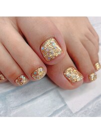 ラメワンカラー