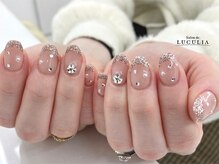 サロンドルクリア 銀座店(Salon de LUCULIA)/ブライダルネイルガラスフレンチ