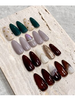 ハートネイル(Heart nail)/定額シンプルデザイン¥6000