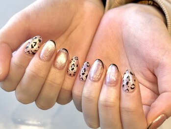 ブレスネイル(brace Nail)/アニマル柄ネイル