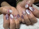 薔薇ネイル