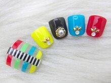 アンジェヴォーグ 名古屋本店(Angevogue)/カラフルボーダー