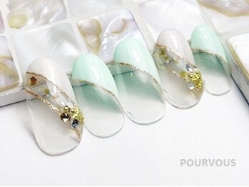 ネイルサロン プール ヴー(Nail Salon Pour Vous)/4月初回定額7000円←7975円