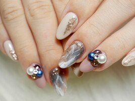 ～大理石ネイル～