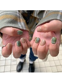 チェックネイル★